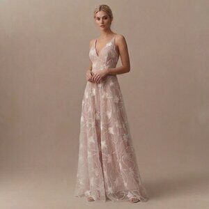 Helsi Josephine Sleeveless V-Neck Formal Gown NWT, Size M